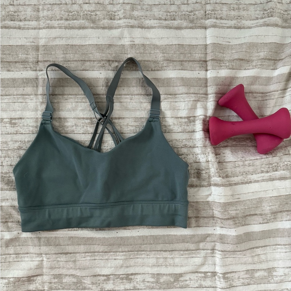 💪🏻 Marika Slate Blue Sports Bra Medium